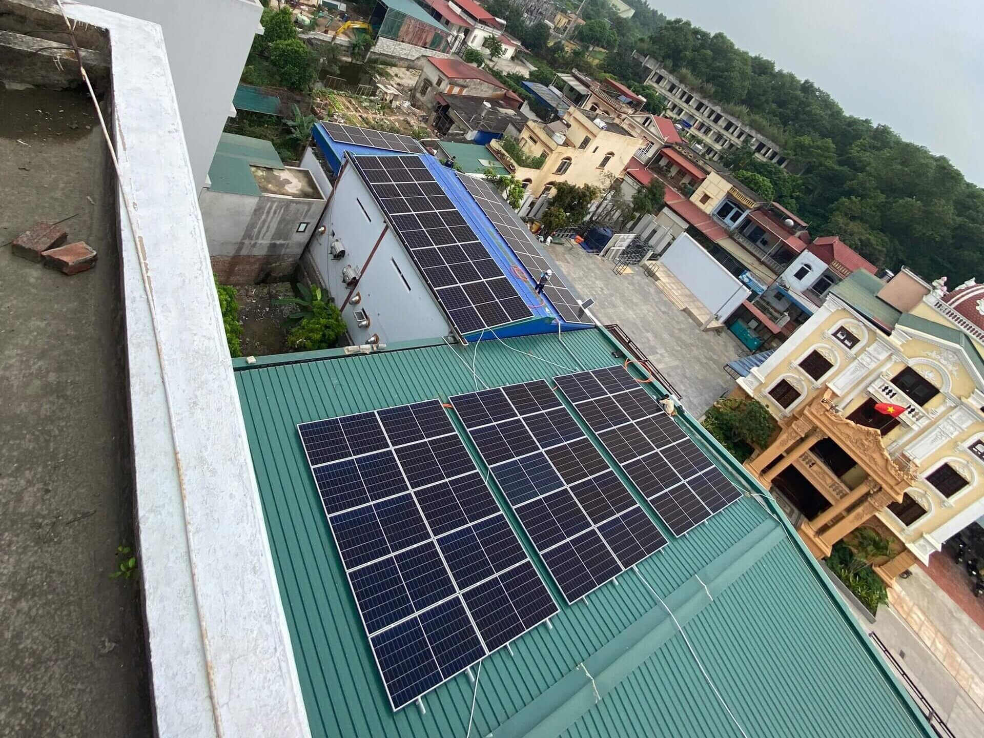 Công trình 50Kw tại Khách sạn Athena Hải Dương