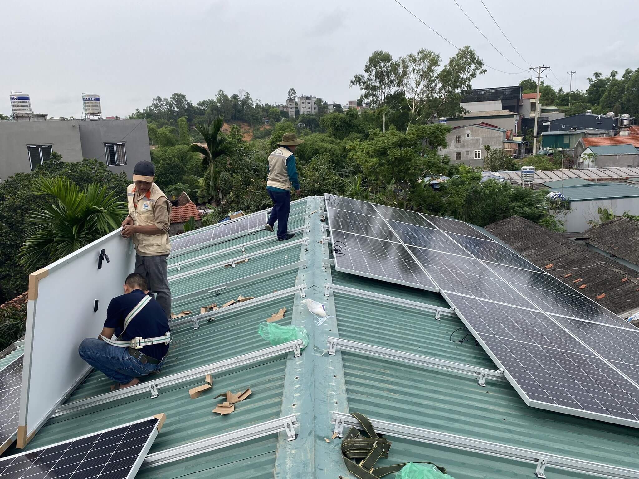 Công trình 15kw nhà dân tại Hạ Long